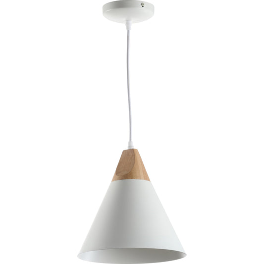 Fluvanna Pendant by HedgeApple Essentials. Made from metal, mdf body, 100% metal shade in a modern style.