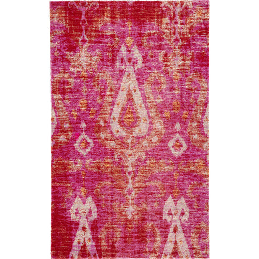 001 105508-30801,105508-45421,105508-45424,105508-45425 | Primary Silo | Seneca POL16 Indoor/Outdoor Rug by Jaipur Living in pink, orange. Made from 100% polypropylene in a unique style.