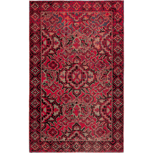 001 105511-30801,105511-45421,105511-45424,105511-45425 | Primary Silo | Seneca POL21 Indoor/Outdoor Rug by Jaipur Living in red, black. Made from 100% polypropylene in a unique style.