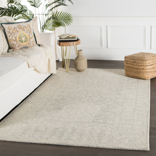 Province PRO01 Rug by Jaipur Living in gray, white. Made from 100% wool in a unique style.