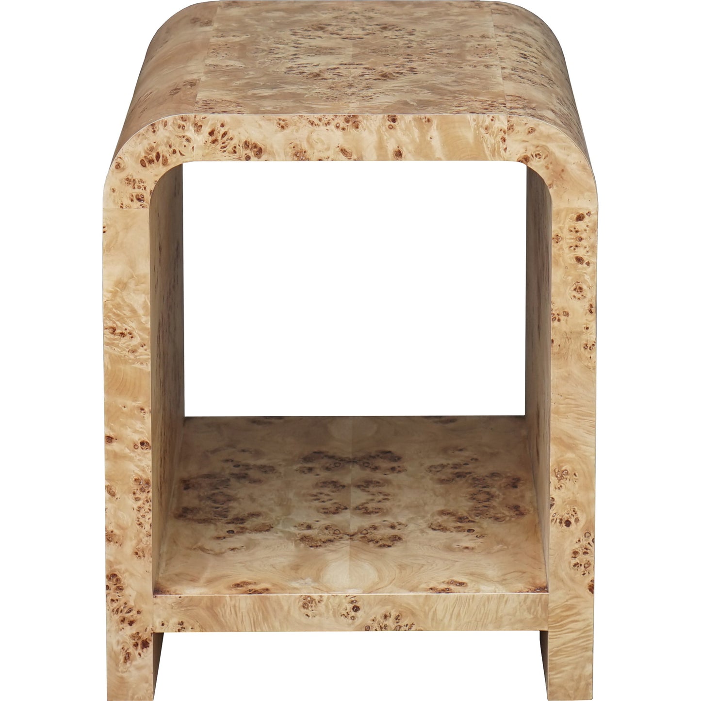 002 S-343301 | Additional Silo | Putnam Side Table by Worlds Away. Made from hardwood solids, mdf, veneer, metal, acrylic in a eclectic & global style.