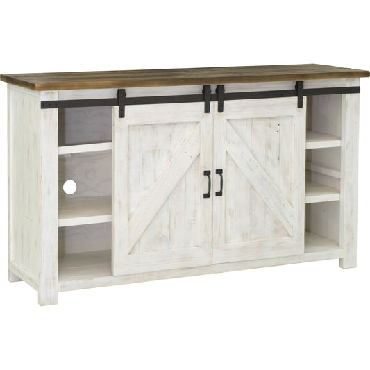 000 SR-818662 | Primary Silo | Provence Sideboard by LH Imports in white, brown. Made from reclaimed pine in a rustic style.