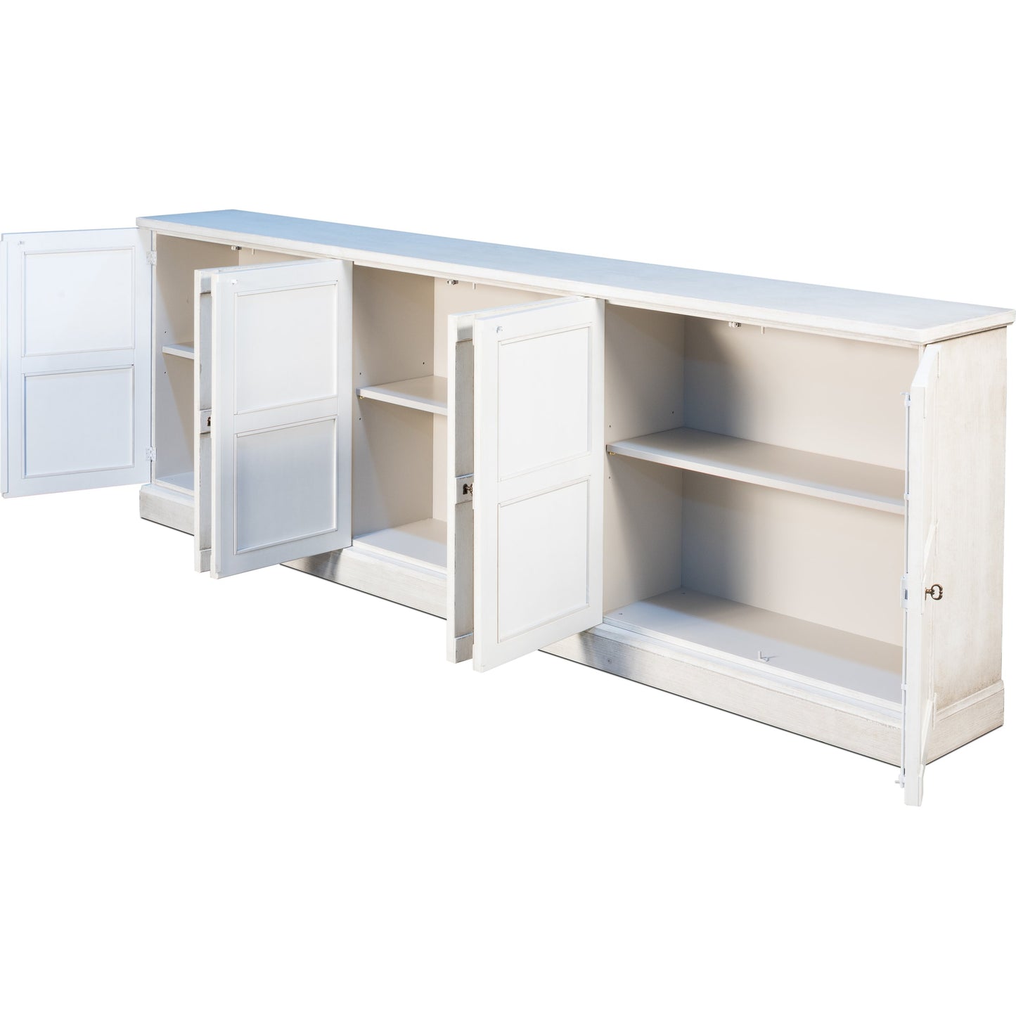 019 SR-857855 | Additional Silo | Luciana Buffet by Sarreid Ltd.. Made from pine in a traditional style.