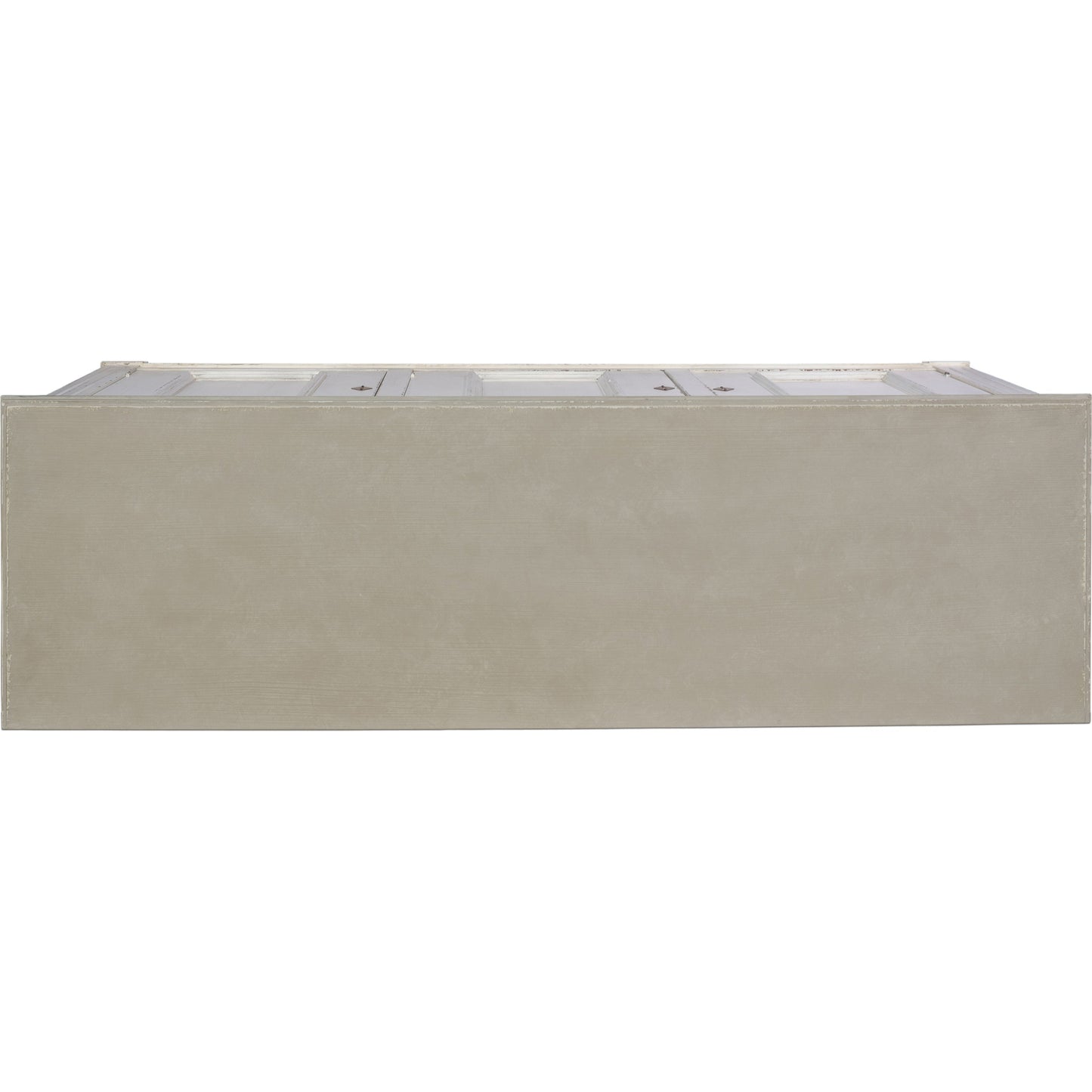 005 S-243499 | Additional Silo | Louis XVI Sideboard by Sarreid Ltd. in ivory, grey and white/white base gray quartz top. Made from wood in a traditional style.