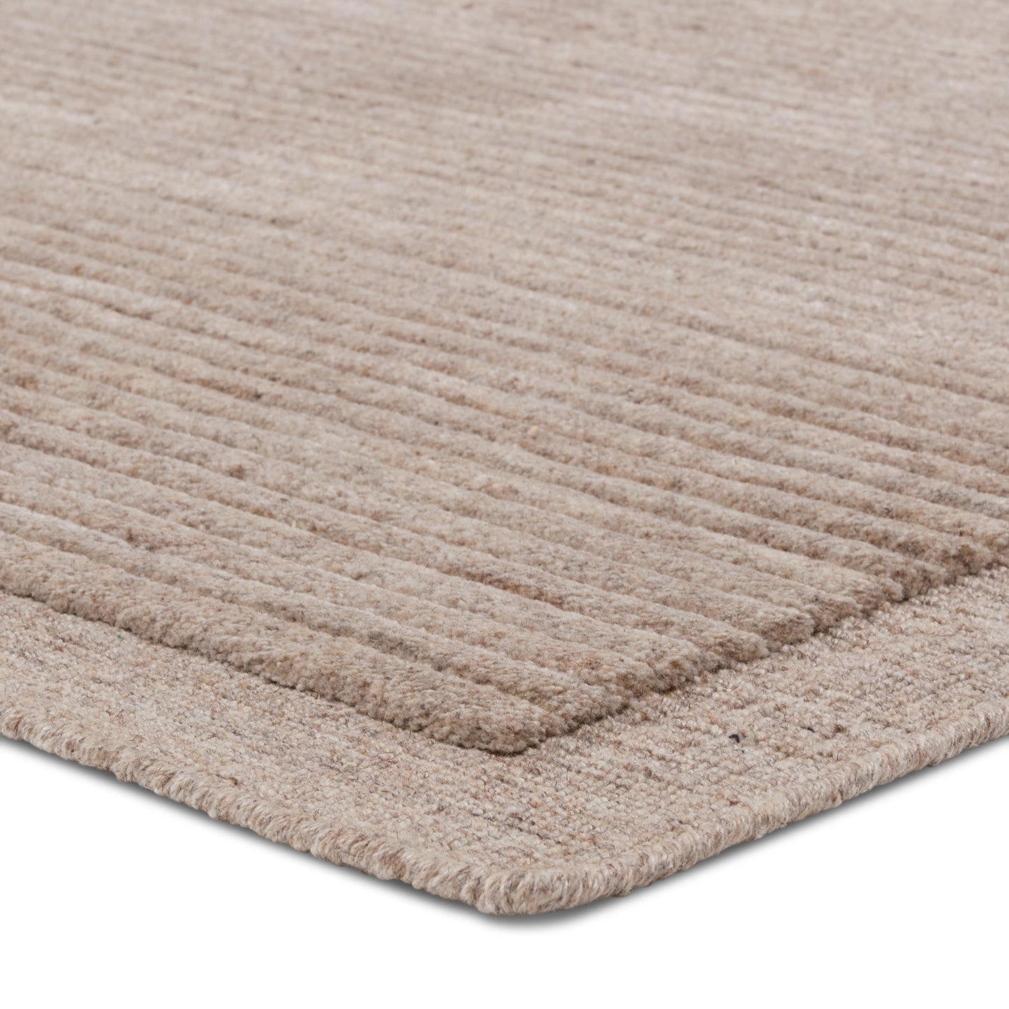 002 SI-1973776,SI-1973777,SI-1973778,SI-1973779,SI-1973781 | Closeup | Racka RAC02 Rug by Jaipur Living in light brown. Made from 100% pet yarn in a unique style.