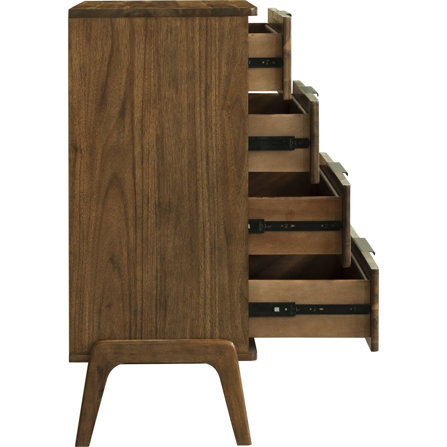 005 SR-379600 | Additional Silo | Remix Chest by LH Imports in brown. Made from solid acacia, veneer in a modern style.