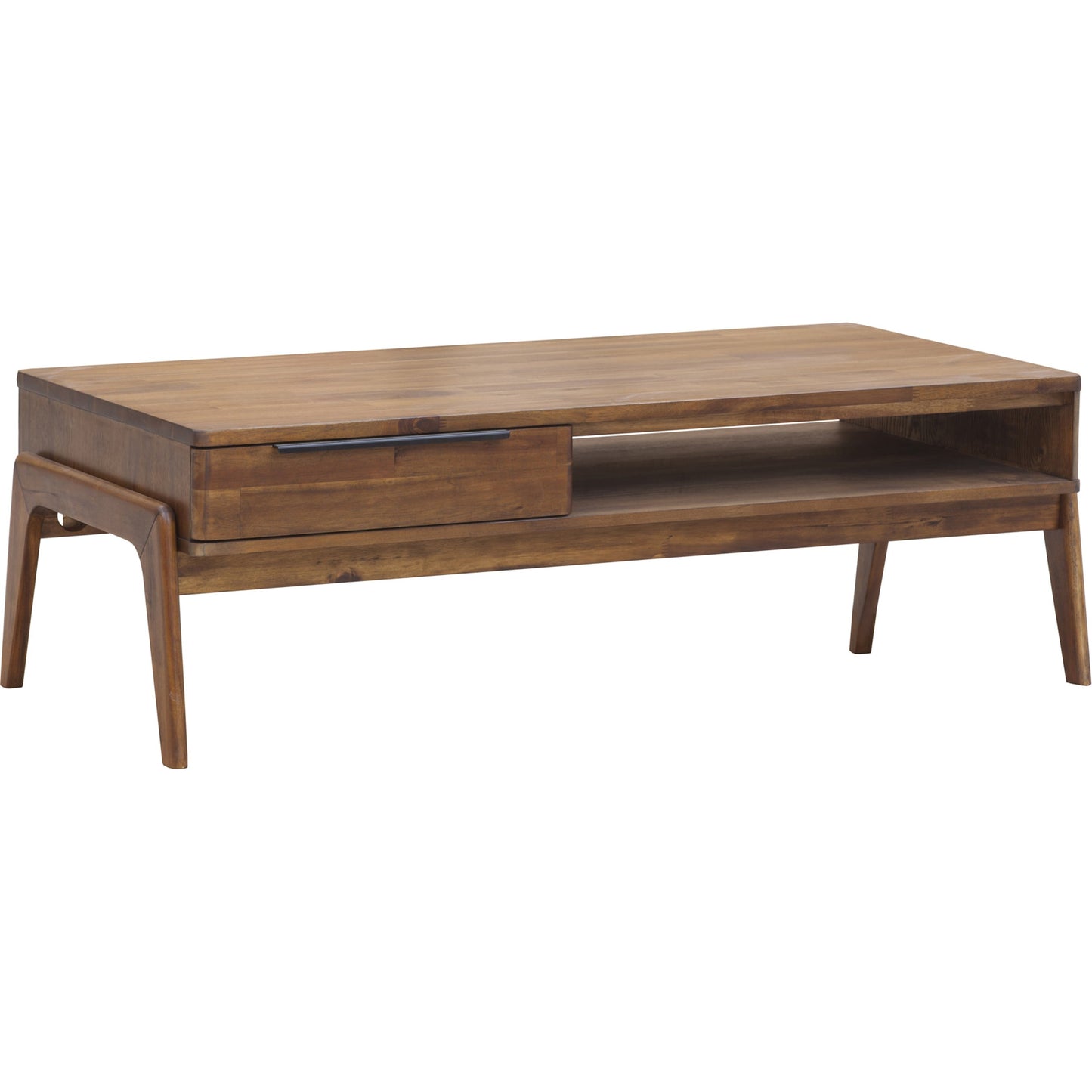 001 SR-379601 | Additional Silo | Remix Coffee Table by LH Imports in brown. Made from solid acacia, veneer in a modern style.