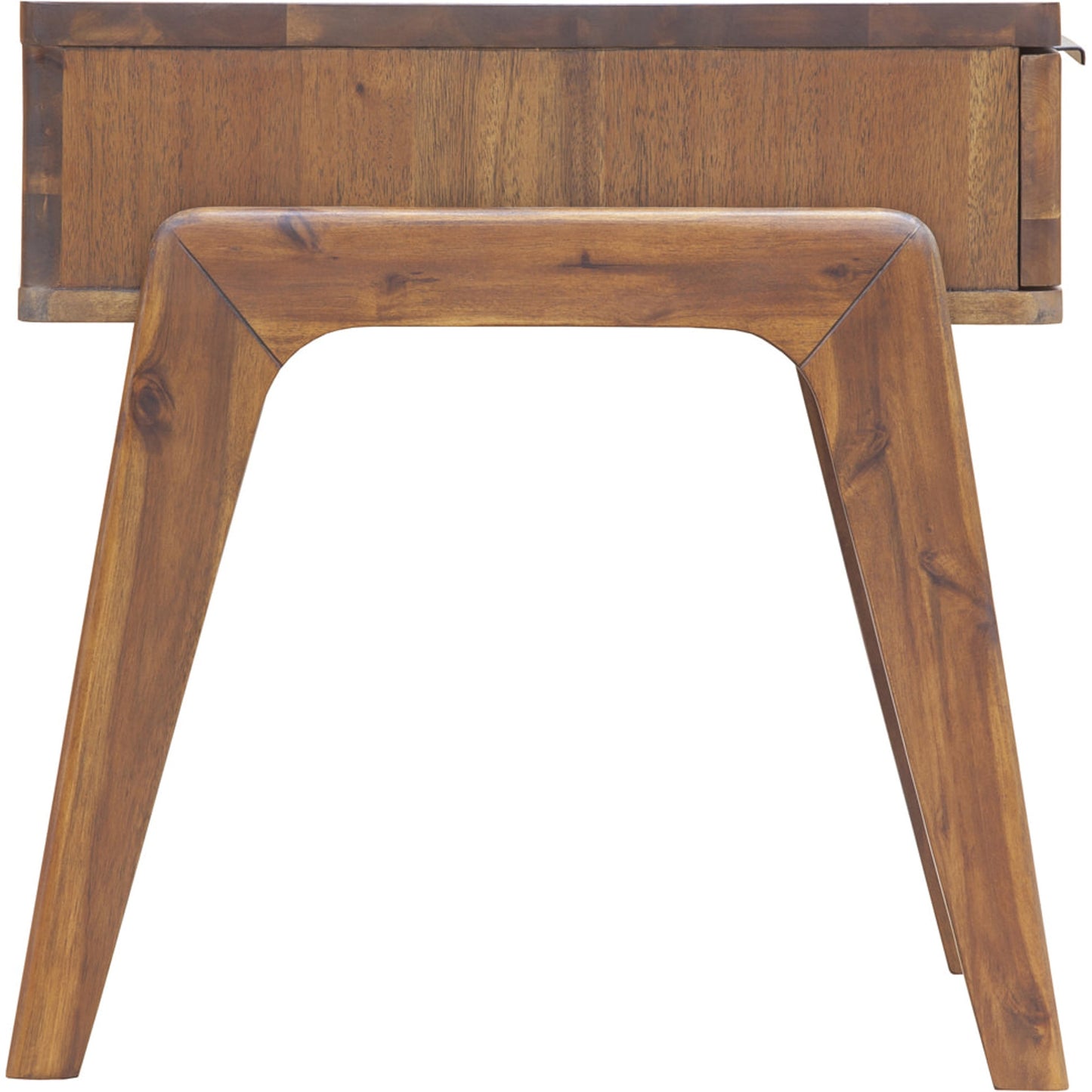 004 SR-379606 | Additional Silo | Remix Side Table by LH Imports in brown. Made from solid acacia, veneer in a modern style.