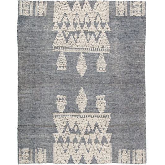 001 97027-45437,SI-1795546,SR-774431,SR-774432 | Primary Silo | Rize Rug by Jaipur Living in blue, ivory. Made from 100% wool in a unique style.