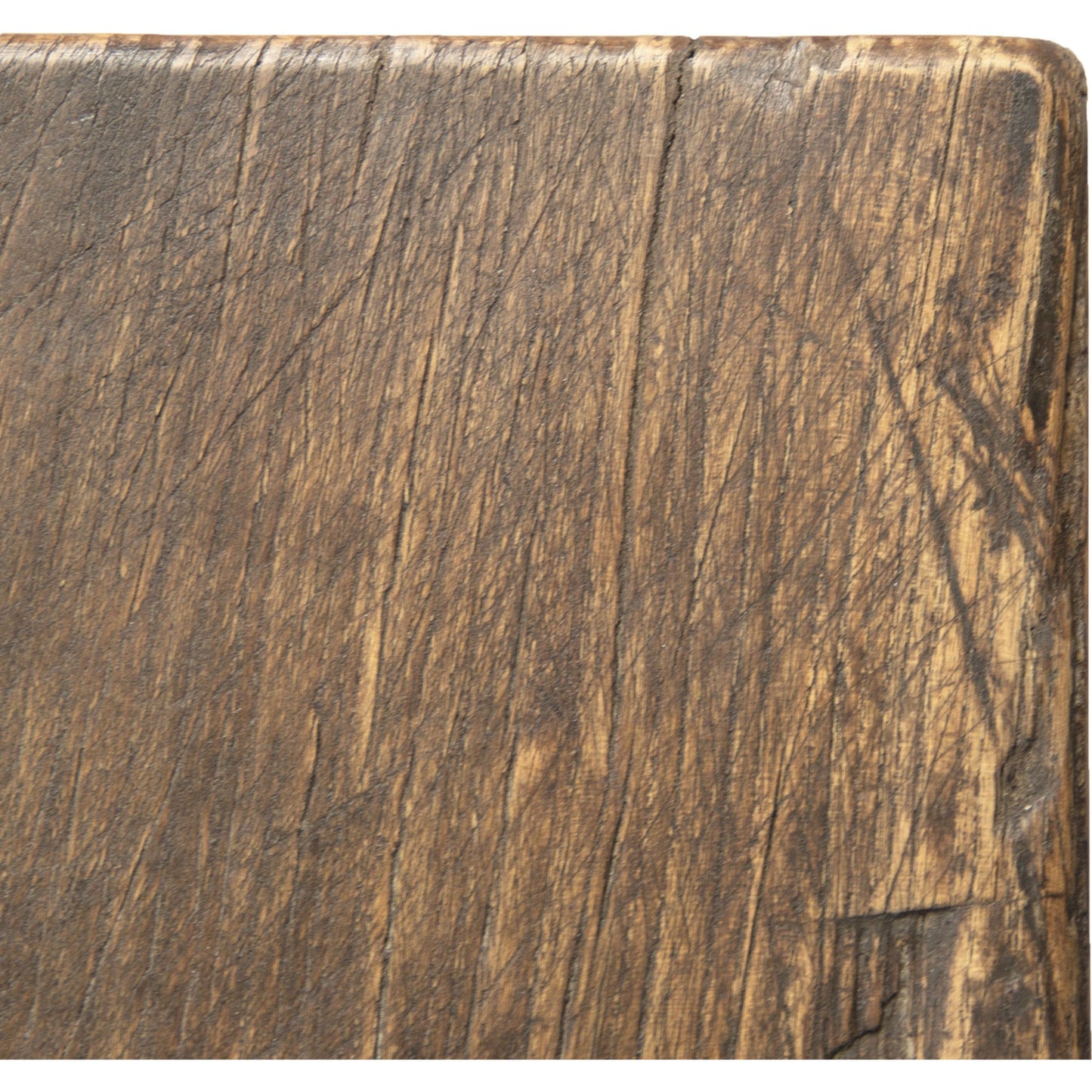 006 S-336576 | Closeup | Antique Noodle Table by Zentique in distressed stain and wood. Made from unique in a cottage & farmhouse style.