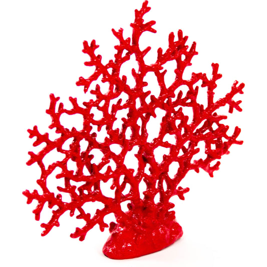 Red-Orange Coral by Zentique. Made from unique in a coastal style.