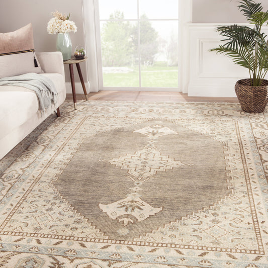 Salinas SLN06 Rug by Jaipur Living in blue, ivory. Made from 100% wool in a unique style.