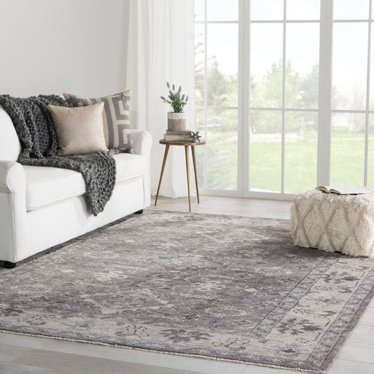 Salinas SLN12 Rug by Jaipur Living in gray. Made from 100% wool in a unique style.