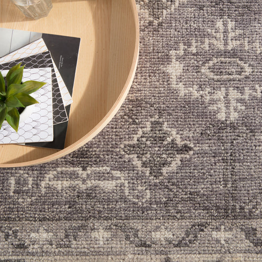 Salinas SLN12 Rug by Jaipur Living in gray. Made from 100% wool in a unique style.