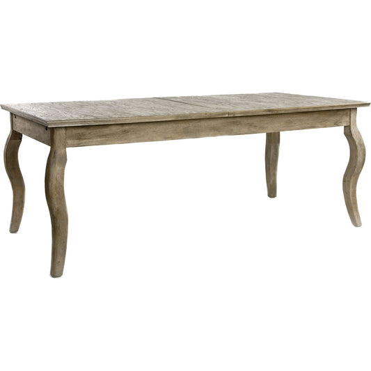 Rhone Dining Table by Zentique in oak. Made from oak in a cottage & farmhouse style.