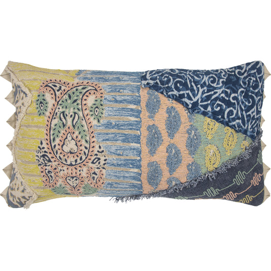 Clarke Pillow by HedgeApple Essentials in multi. Made from cotton in a eclectic & global style.