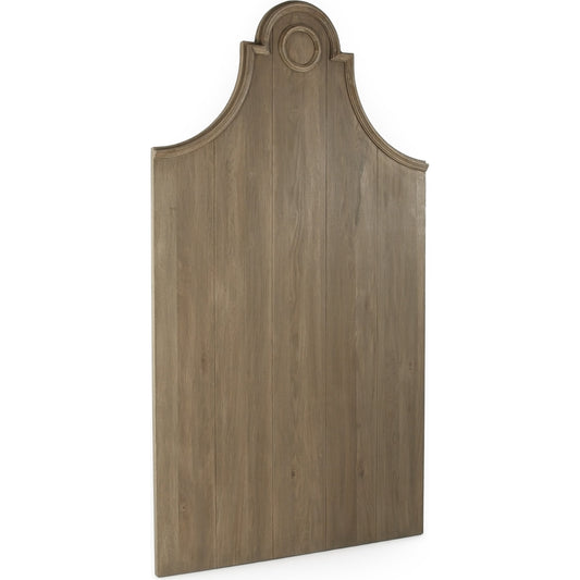 Alain Headboard by Zentique in reclaimed and oak. Made from oak in a traditional style.