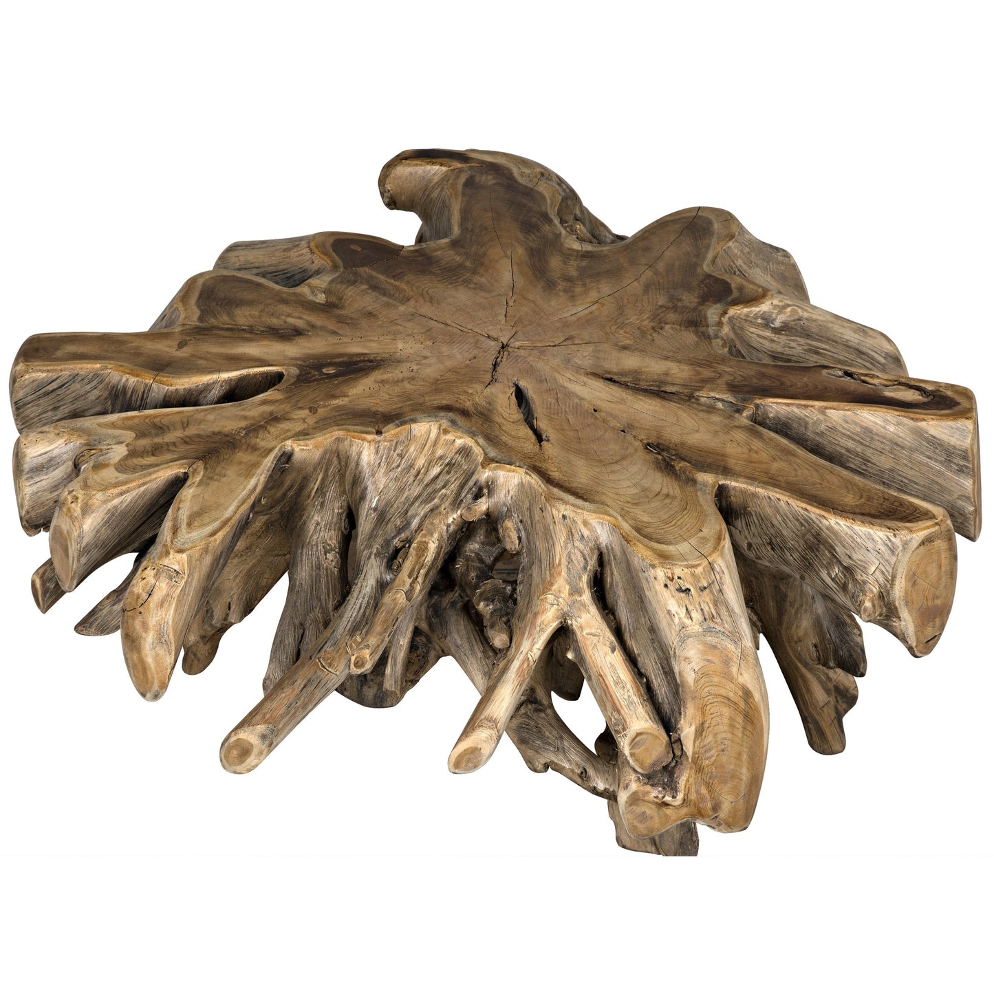 006 SR-387691 | Additional Silo | Teak Root Coffee Table by Noir in teak root. Made from teak root in a eclectic & global style.