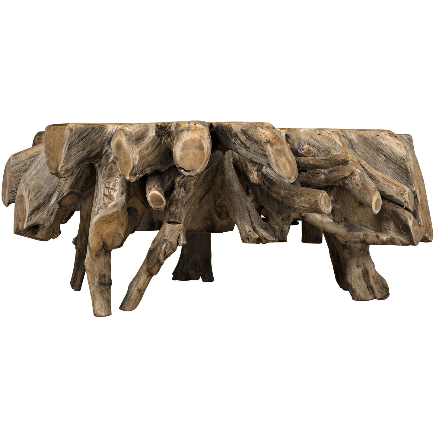 004 SR-387691 | Additional Silo | Teak Root Coffee Table by Noir in teak root. Made from teak root in a eclectic & global style.