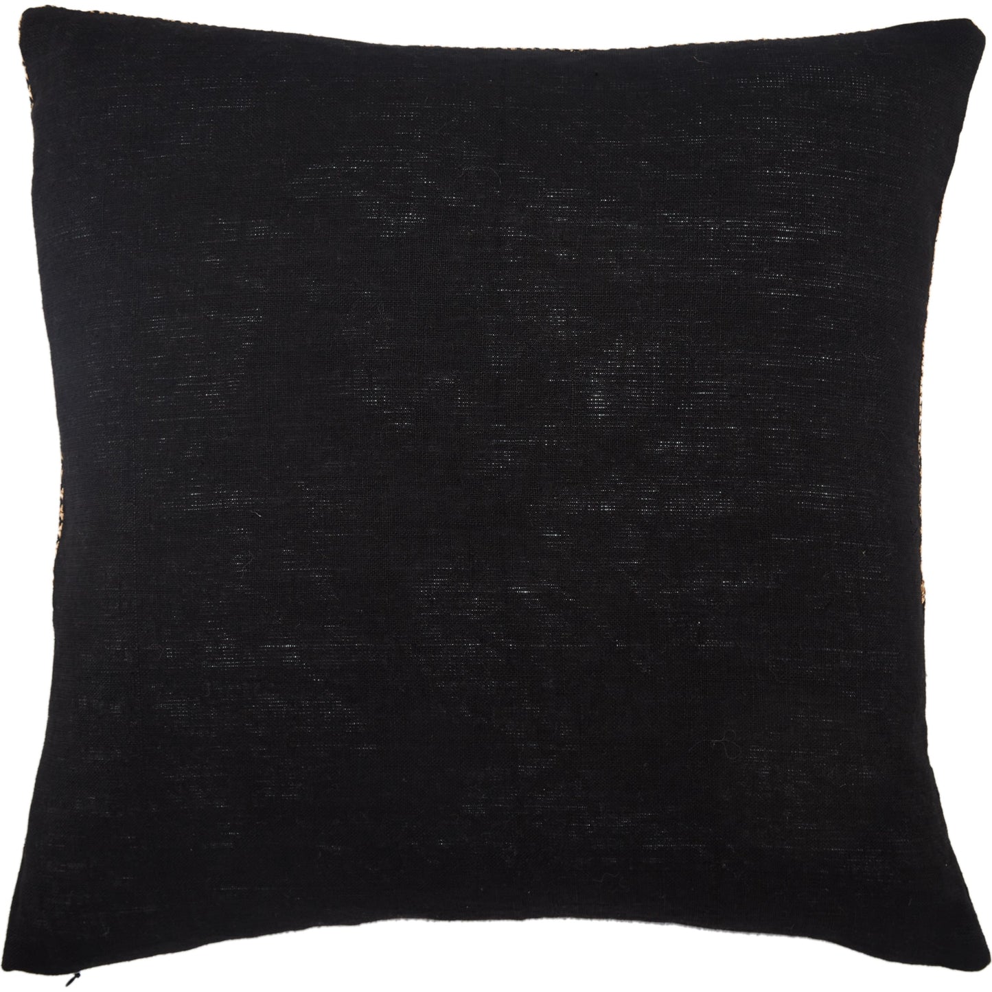 002 SR-861852,SR-861854 | Additional Silo | Taiga TGA11 Pillow by Jaipur Living in light tan, black. Made from 70% linen 15% cotton 15% viscose in a modern style.