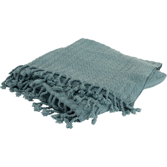 Groveland Throw by HedgeApple Essentials. Made from cotton in a modern style.
