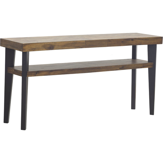 Parq Console Table by Moe's Home Collection in cappuccino. Made from solid acacia wood, mdf in a modern style.