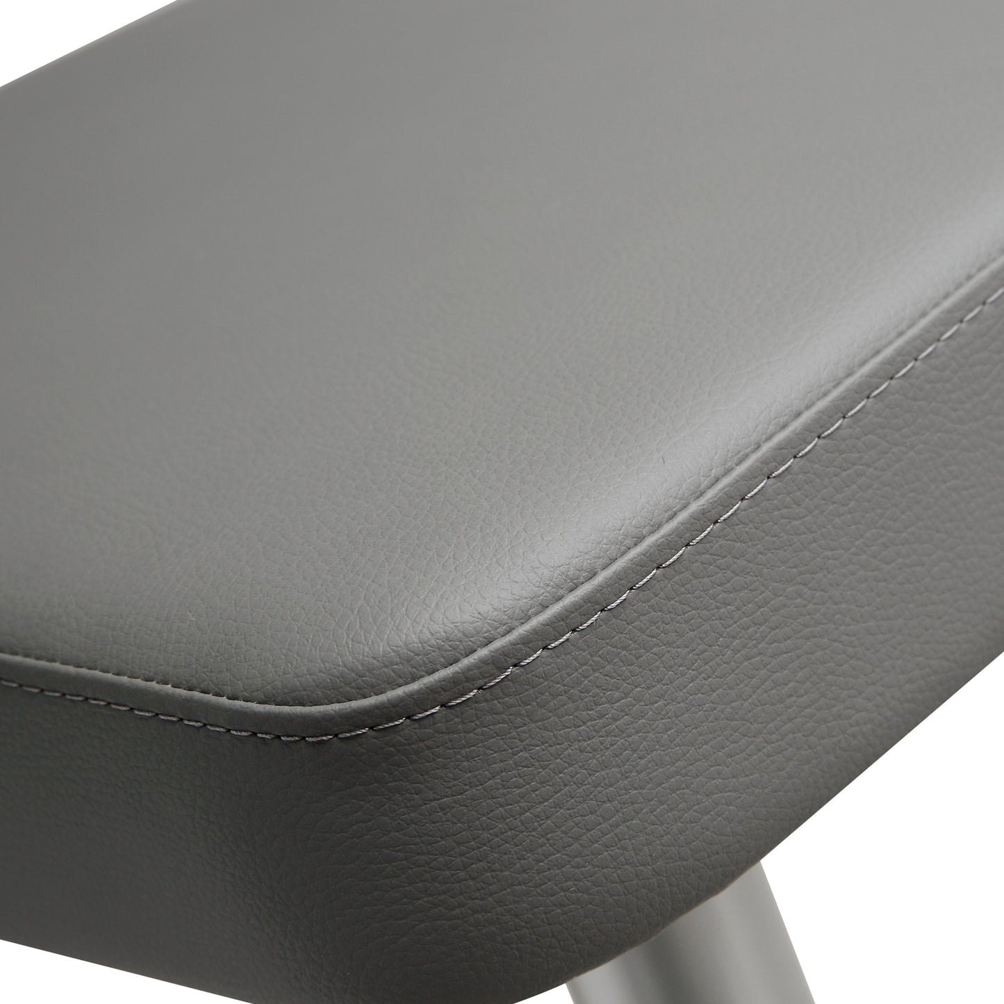020 S-245368 | Additional Silo | Cosmo Steel Barstool by TOV Furniture. Made from stainless steel, eco leather in a modern style.