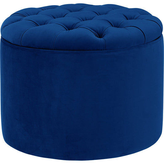 Queen Storage Ottoman by TOV Furniture. Made from velvet, wood in a modern style.