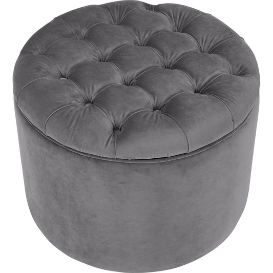 Queen Storage Ottoman by TOV Furniture. Made from velvet, wood in a modern style.
