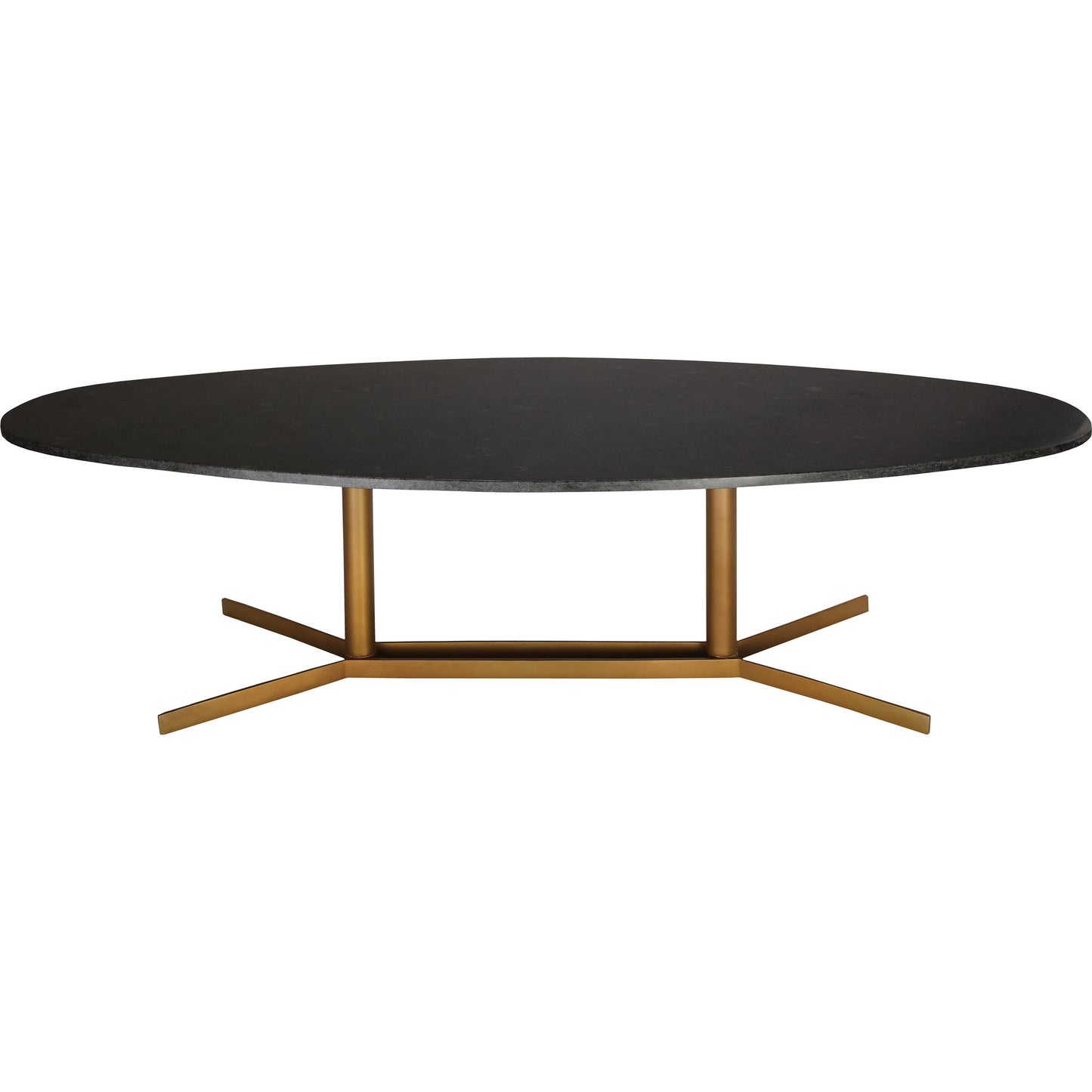 001 SR-389645 | Additional Silo | Gemma Coffee Table by TOV Furniture in natural. Made from marble, iron in a modern style.