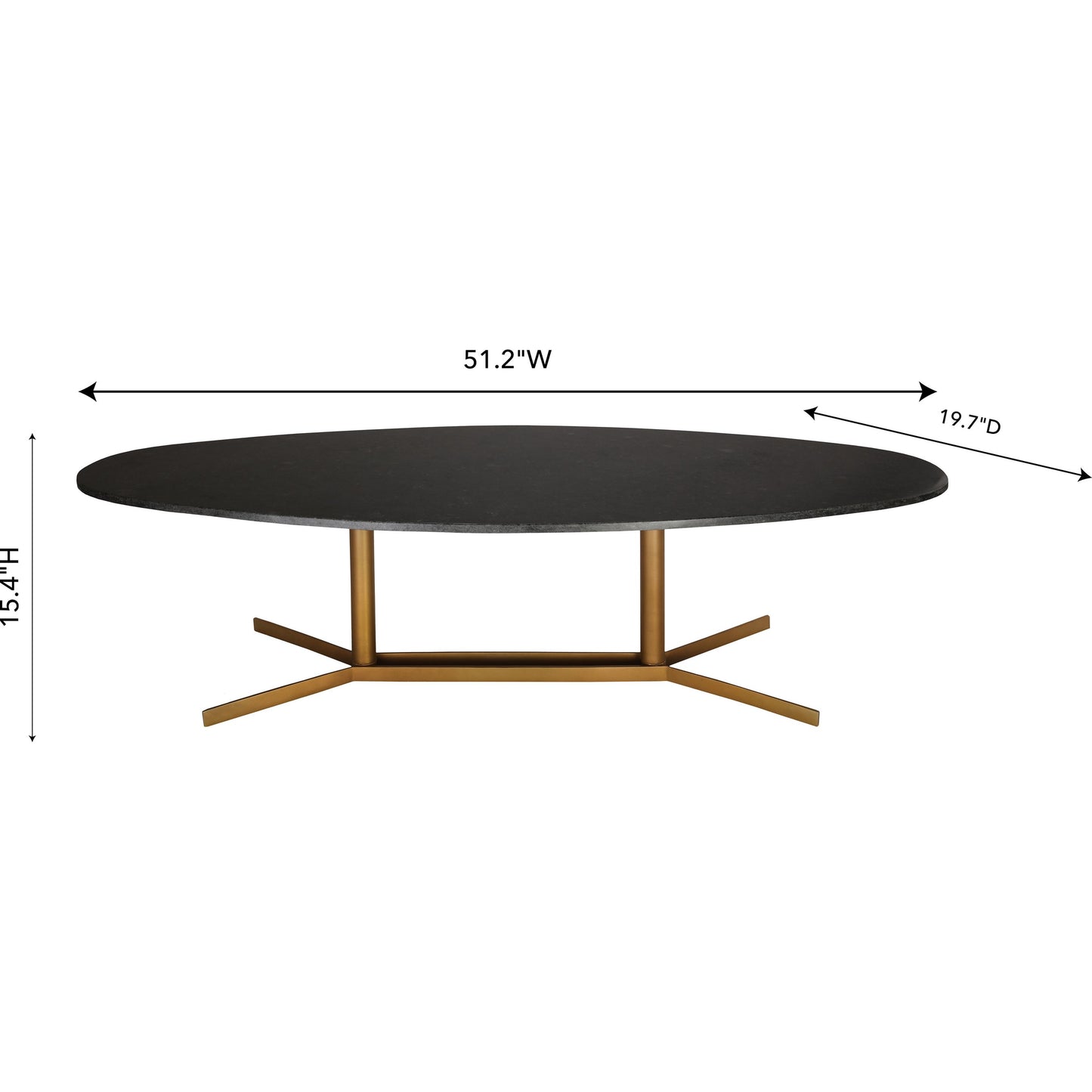 004 SR-389645 | Additional Silo | Gemma Coffee Table by TOV Furniture in natural. Made from marble, iron in a modern style.