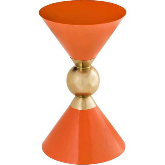 Balhi Side Table by TOV Furniture. Made from iron in a modern style.