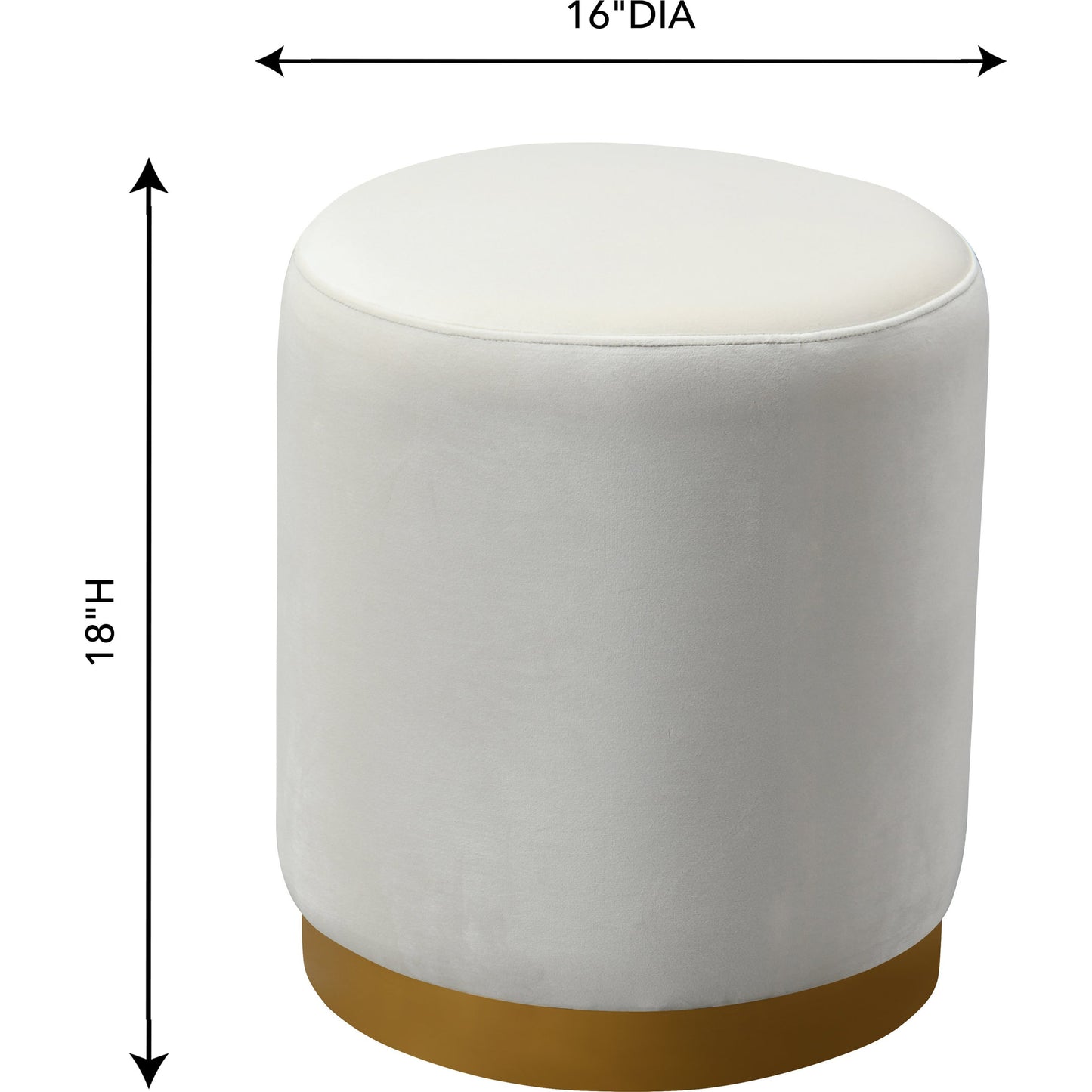008 SR-389728 | Additional Silo | Opal Ottoman by TOV Furniture. Made from unique in a modern style.