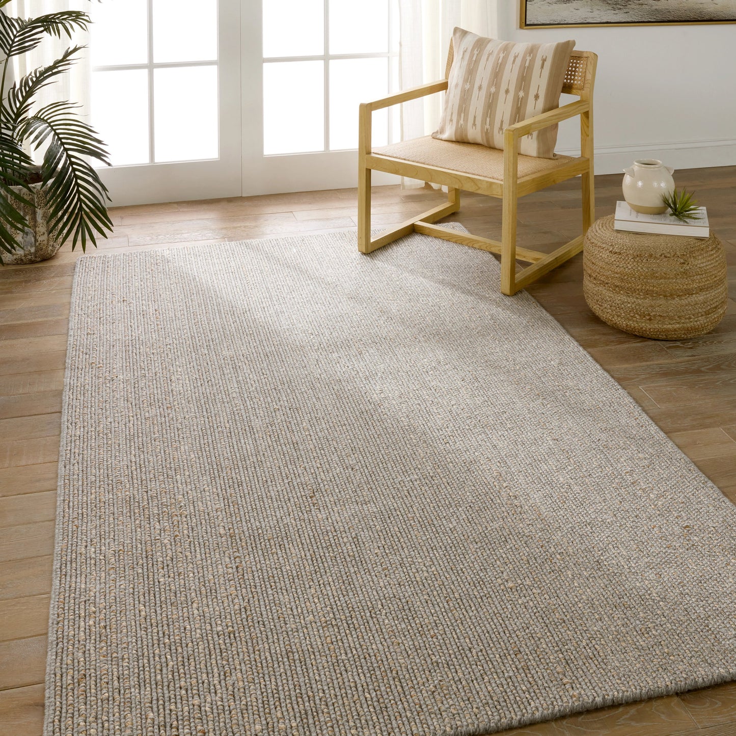 005 SI-1973881,SI-1973882,SI-1973883,SI-1973884,SI-1973886 | Lifestyle | Topo TPO04 Rug by Jaipur Living in gray, brown. Made from 50% jute, 20% wool, 10% viscose, 10% polyester, 10% cotton in a unique style.
