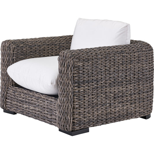 Montauk Lounge Chair by Coastal Living by Universal Furniture in stainless steel and tawney. Made from unique in a coastal style.