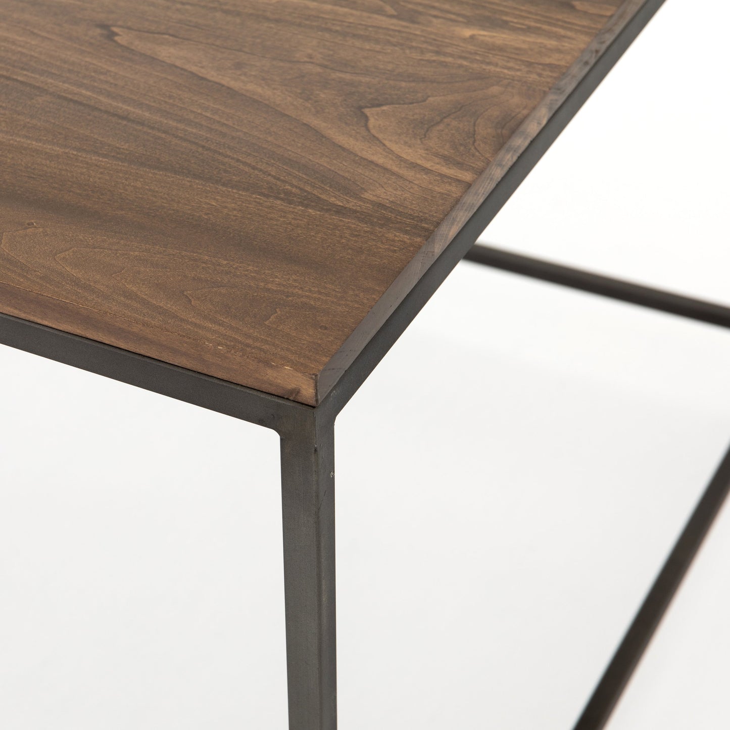 004 SR-810055 | Additional Silo | Trey Modular Corner Desk by Four Hands. Made from iron, solid poplar in a modern style.