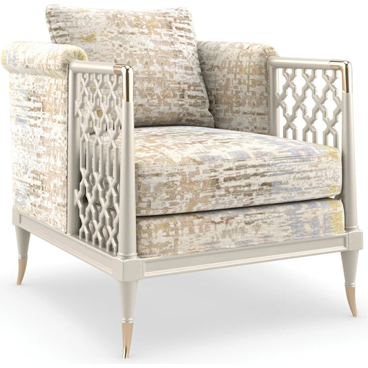 Lattice Entertain You by Caracole in silver, gold and soft silver. Made from birch in a cottage & farmhouse style.