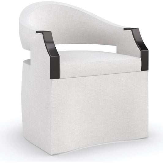 001 SI-1955981 | Primary Silo | Dinner Roll by Caracole in cream and dark chocolate. Made from birch in a modern style.