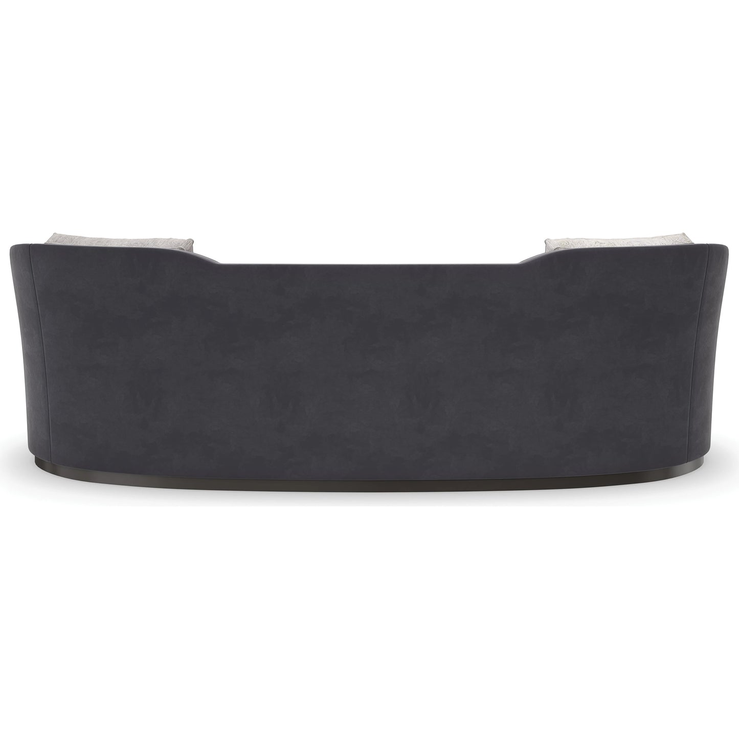 004 SI-1955996 | Additional Silo | Eclipse Sofa by Caracole in dark chocolate, charcoal, grey, ivory and charcoal, dark chocolate. Made from birch in a modern style.