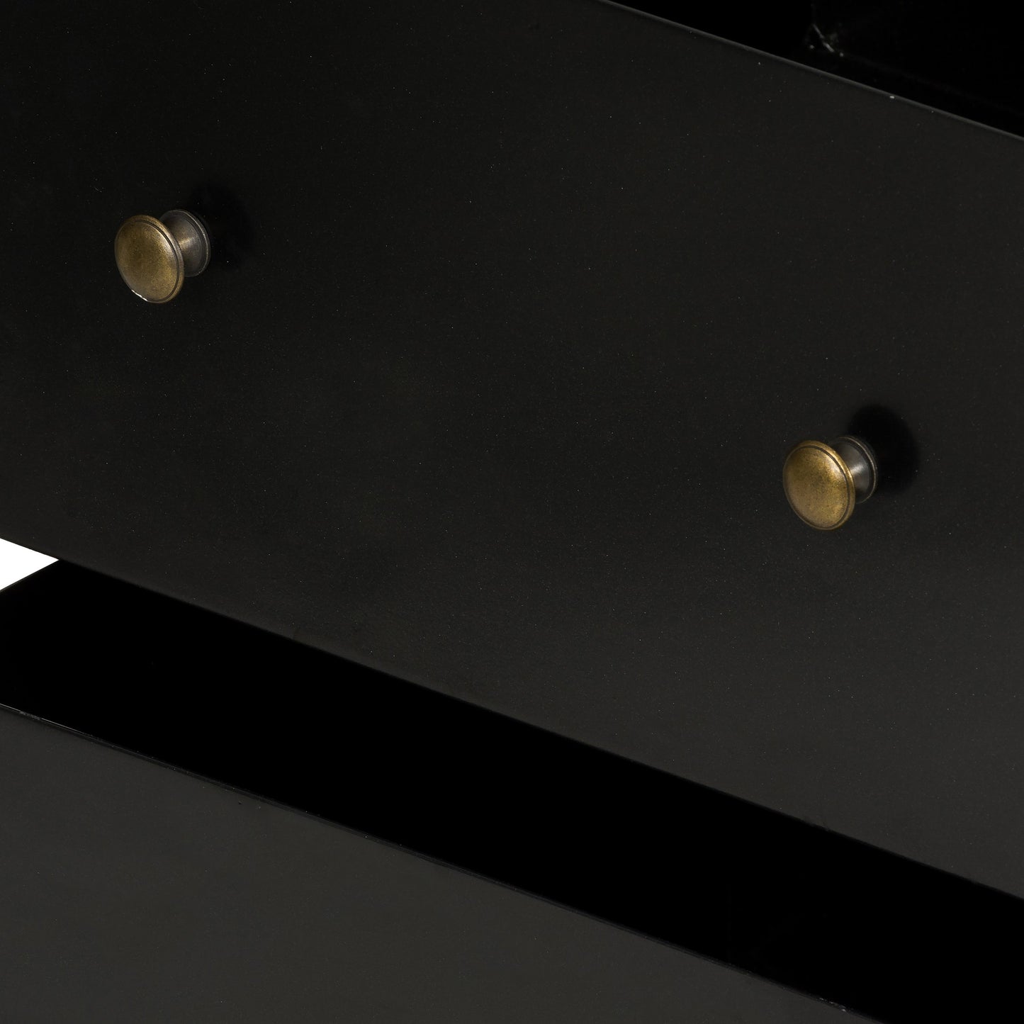 007 SR-810009 | Additional Silo | Shadow Box Desk by Four Hands in black. Made from iron in a modern style.