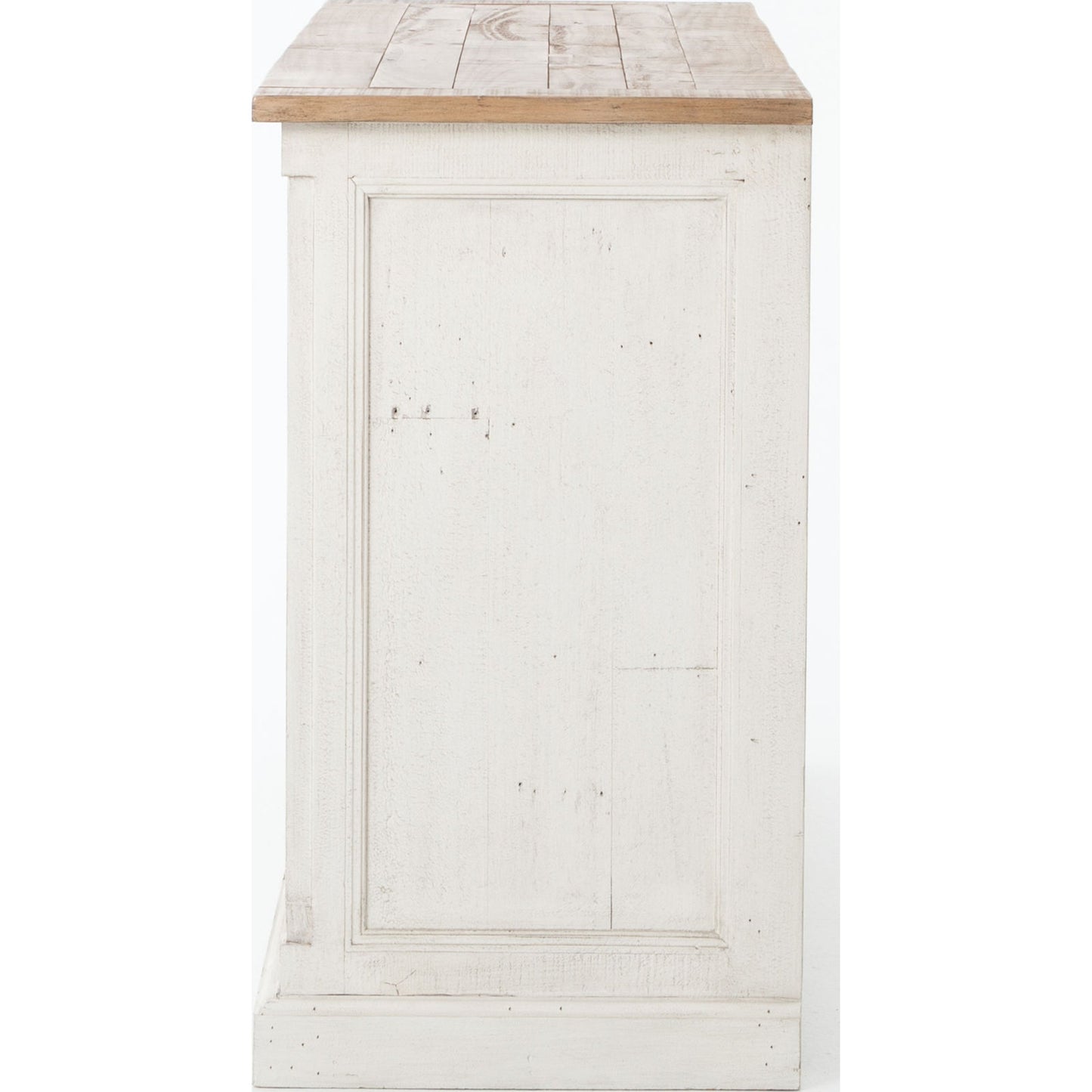 009 S-279237 | Additional Silo | Cintra Sideboard by Four Hands in limestone white, driftwood natural. Made from solid mixed reclaimed wood in a cottage & farmhouse style.
