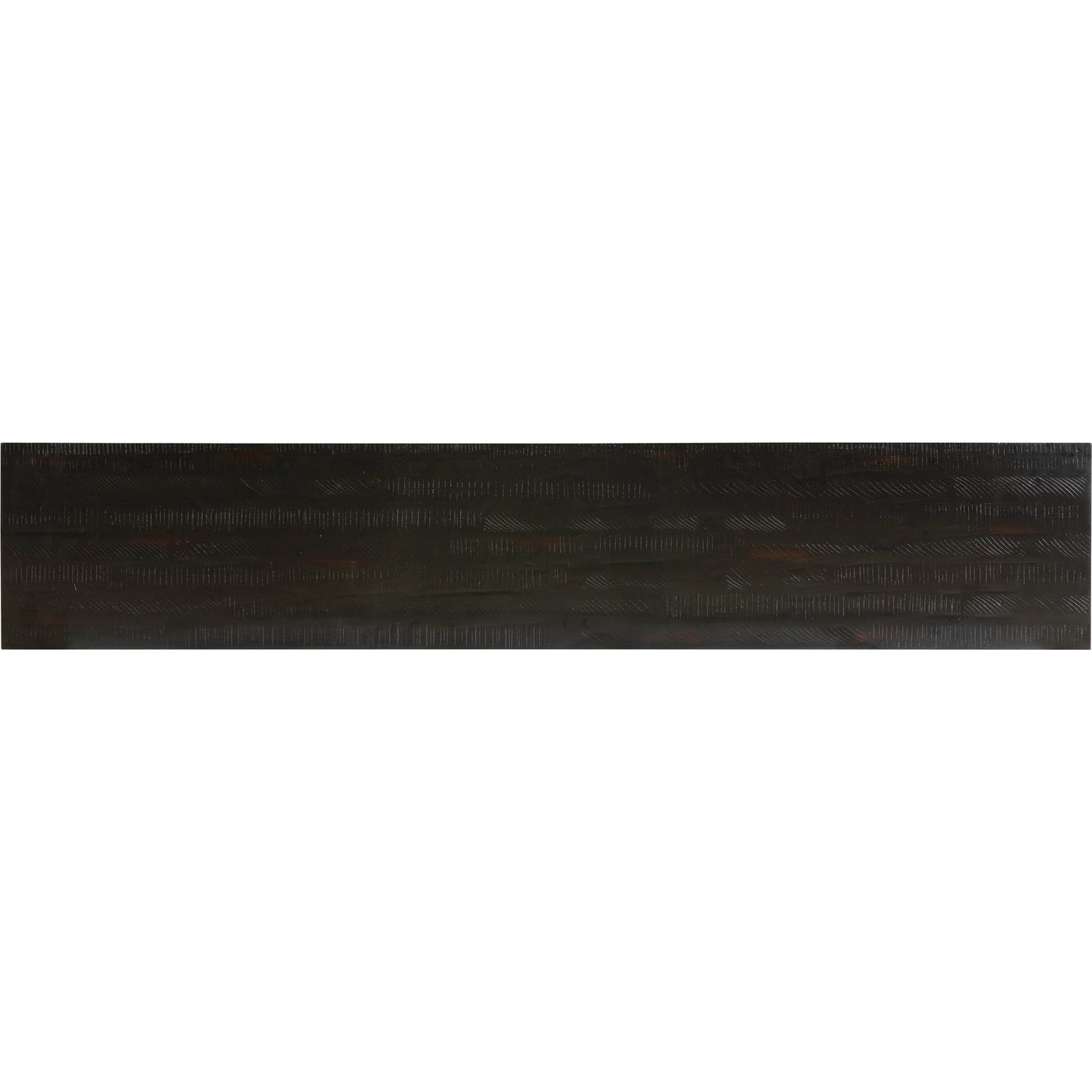 012 S-279530 | Additional Silo | Suki Large Media Console by Four Hands in burnished black. Made from resawn mixed wood, mixed wood solid in a modern style.