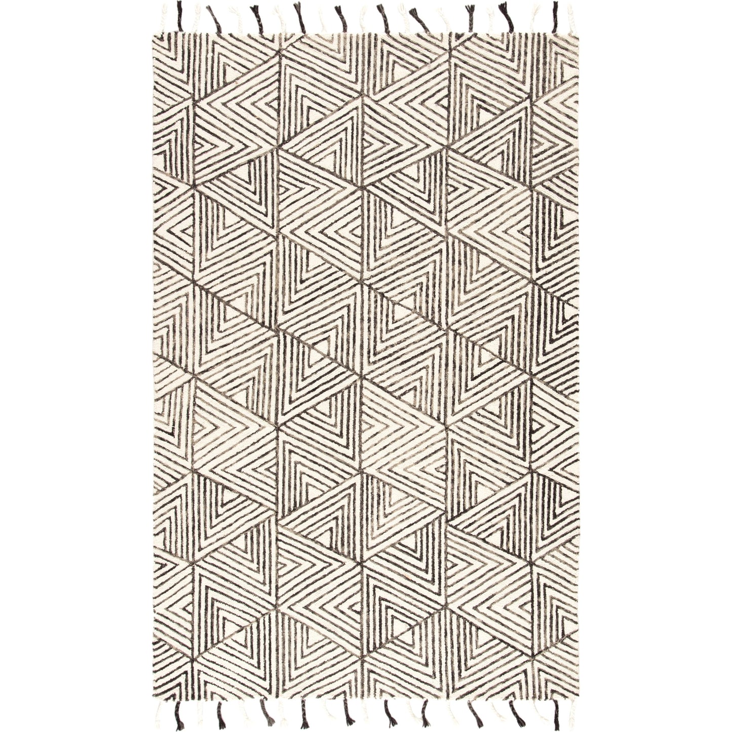 001 SR-783560 | Primary Silo | Vera by Nikki Chu VNK01 Rug by Jaipur Living in ivory, gray. Made from 100% wool in a unique style.