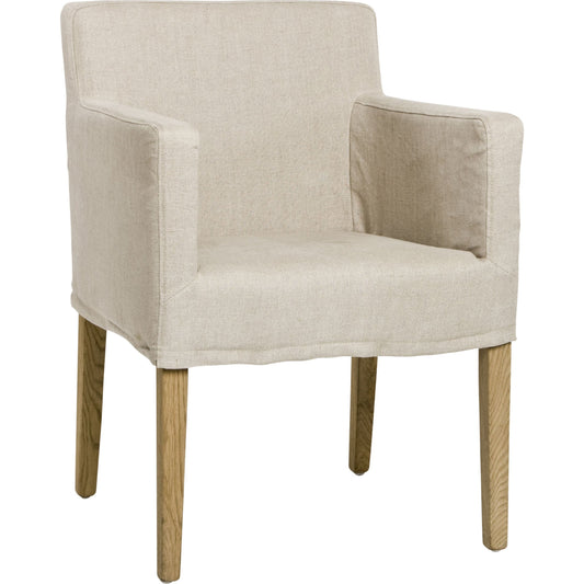 Avignon Slipcover Arm Chair by Zentique. Made from unique in a transitional style.