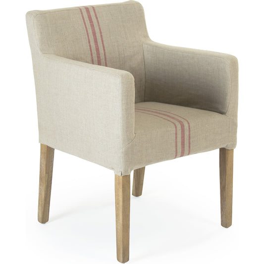 Avignon Slipcover Arm Chair by Zentique. Made from unique in a transitional style.