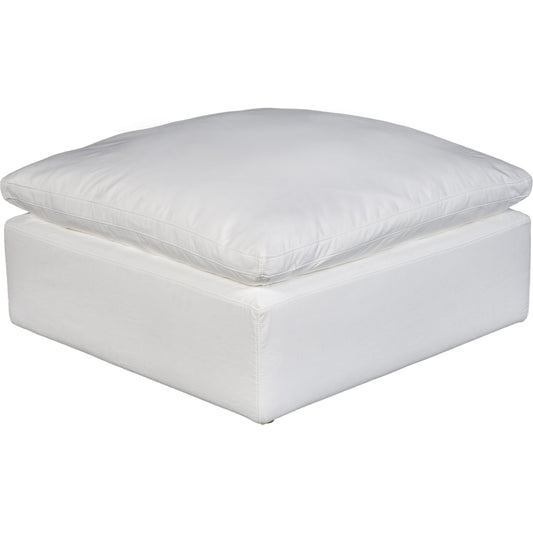 001 SR-779071 | Primary Silo | Terra Condo Ottoman by Moe's Home Collection. Made from fabric: 98% polyester, 2% nylon, plywood frame, 50% feather, fibre blend channeled in a modern style.