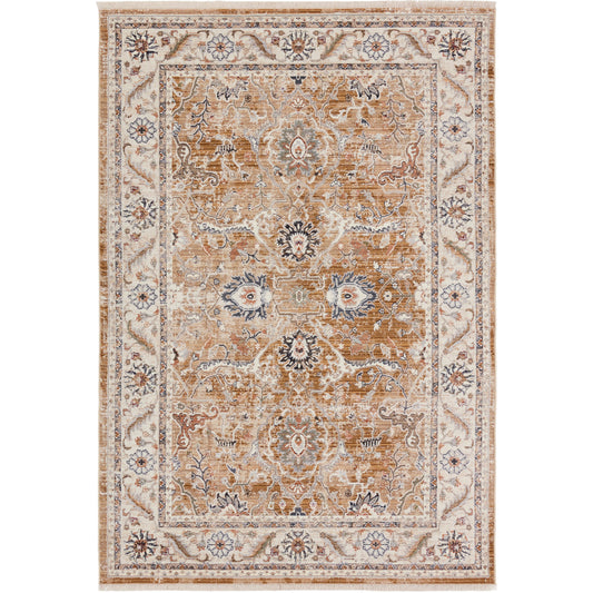 001 SI-1973919,SI-1973920,SI-1973921,SI-1973922 | Primary Silo | Zefira ZFA18 Rug by Jaipur Living in brown, cream. Made from 100% polypropylene in a unique style.