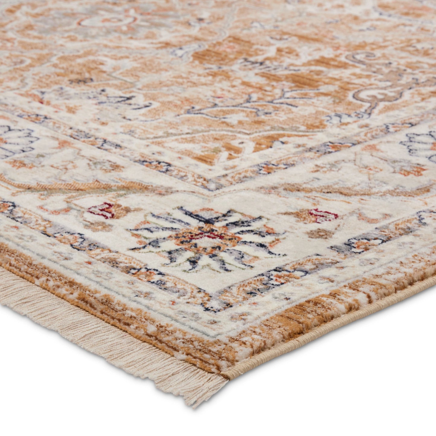 002 SI-1973919,SI-1973920,SI-1973921,SI-1973922 | Closeup | Zefira ZFA18 Rug by Jaipur Living in brown, cream. Made from 100% polypropylene in a unique style.