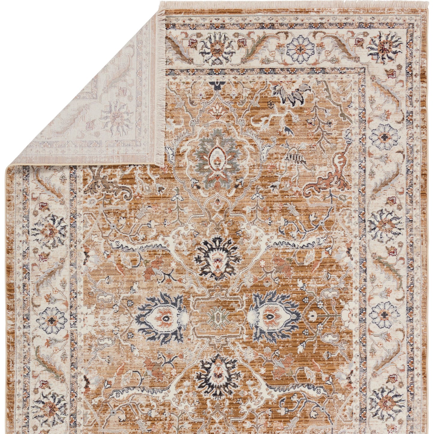 003 SI-1973919,SI-1973920,SI-1973921,SI-1973922 | Closeup | Zefira ZFA18 Rug by Jaipur Living in brown, cream. Made from 100% polypropylene in a unique style.
