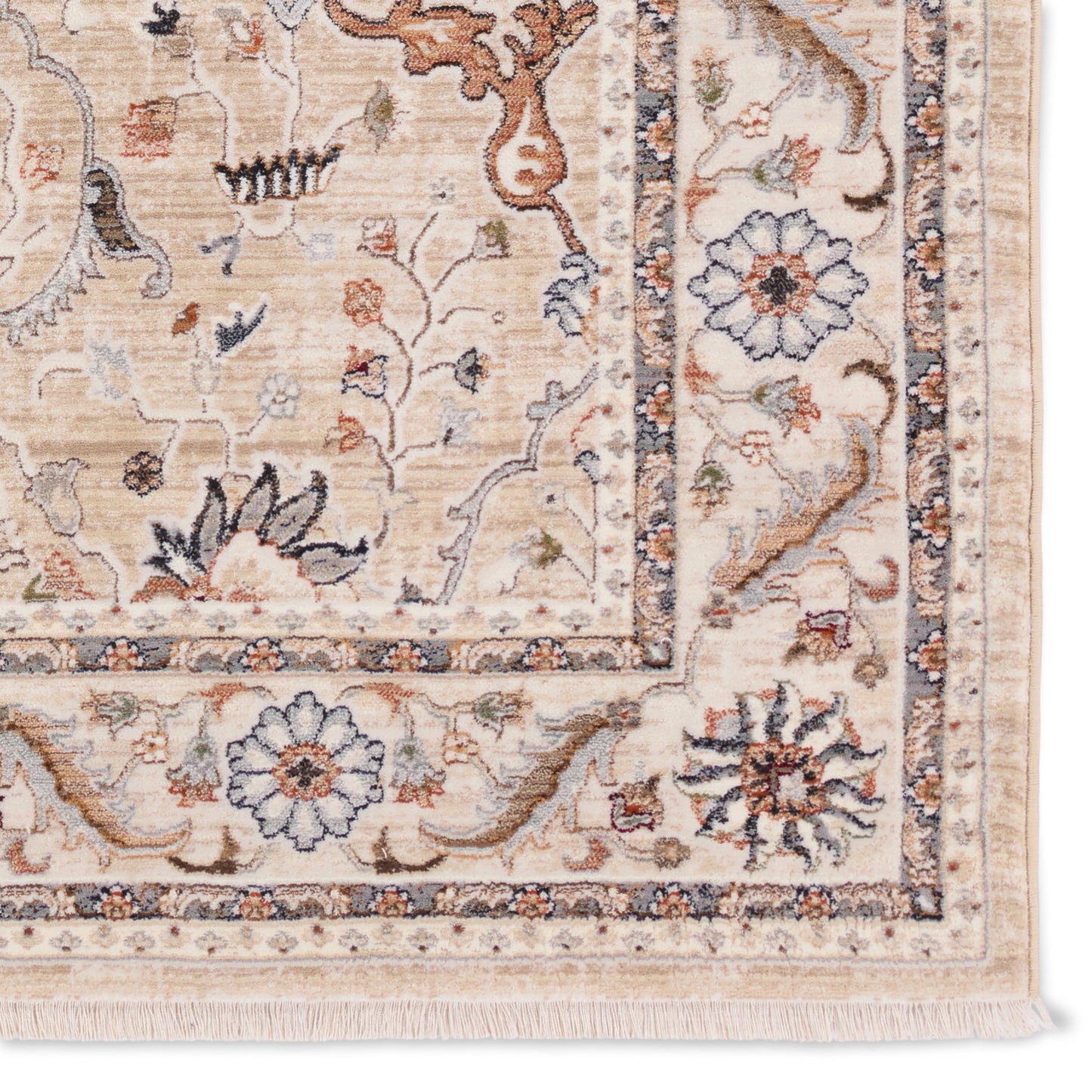 004 SI-1973923,SI-1973924,SI-1973925,SI-1973926 | Closeup | Zefira ZFA19 Rug by Jaipur Living in beige, orange. Made from 100% polypropylene in a unique style.